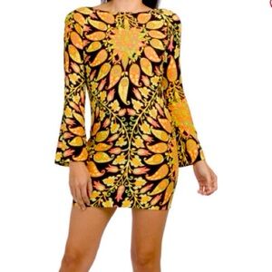 Retro Paisley Zara Mini Dress